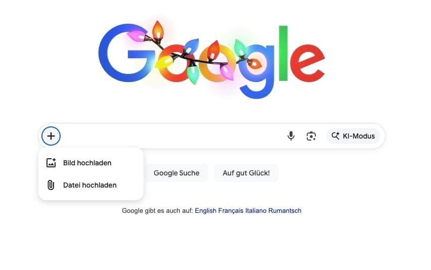 Googles Suchmaschine hat in der Schweiz ein KI-Upgrade erhalten.