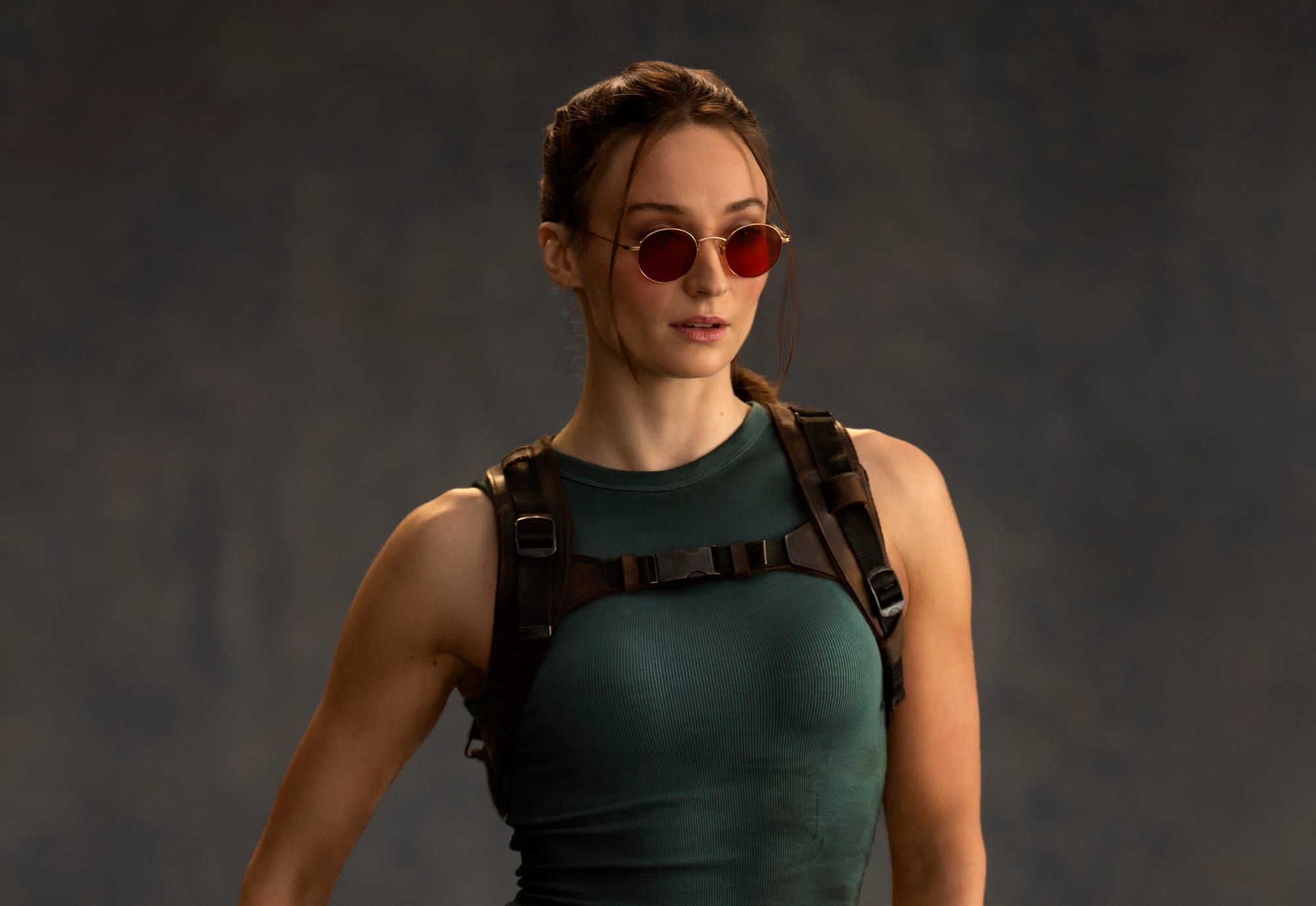 Sophie Turner spielt Lara Croft in der Amazon-Serie «Tomb Raider». (Bild: Jay Maidment / Prime Video)