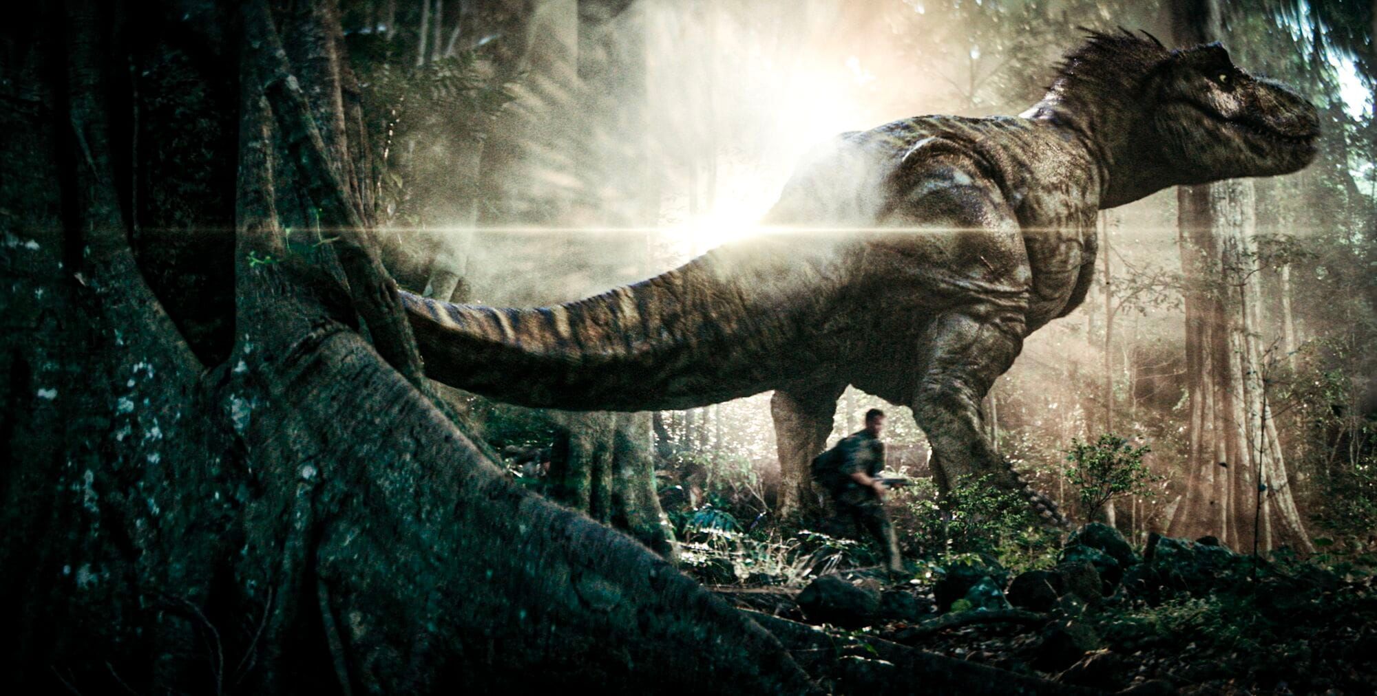 Natürlich darf in «Primitive War» auch ein hungriger T. rex nicht fehlen. (Bild: Splendid Films / Sparke Films)