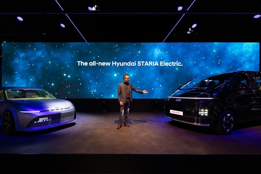 Hyundai Staria Electric: Bis zu neun Sitze und moderne 800-Volt-Technik