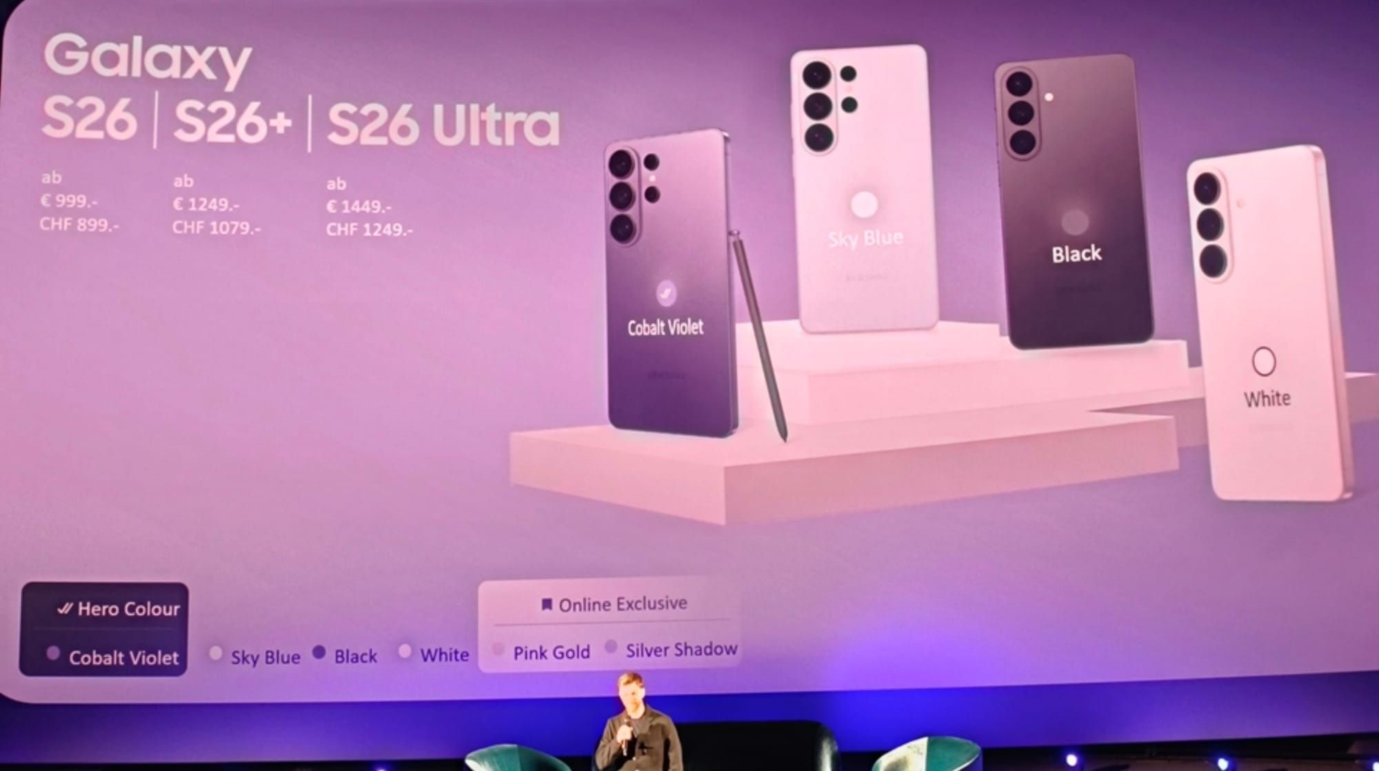 Galaxy S26-Serie offiziell vorgestellt: Alle Infos zur neuen Flaggschiff-Serie