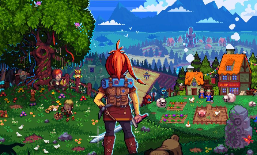 «Kynseed» präsentiert sich im nostalgischen Pixel-Look.