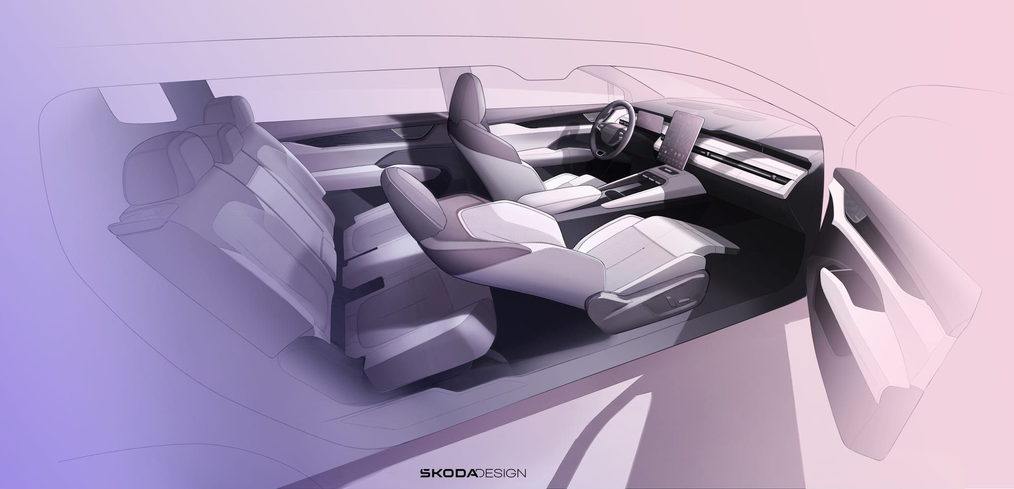 Skoda Peaq: So sieht das neue Elektro-SUV innen aus