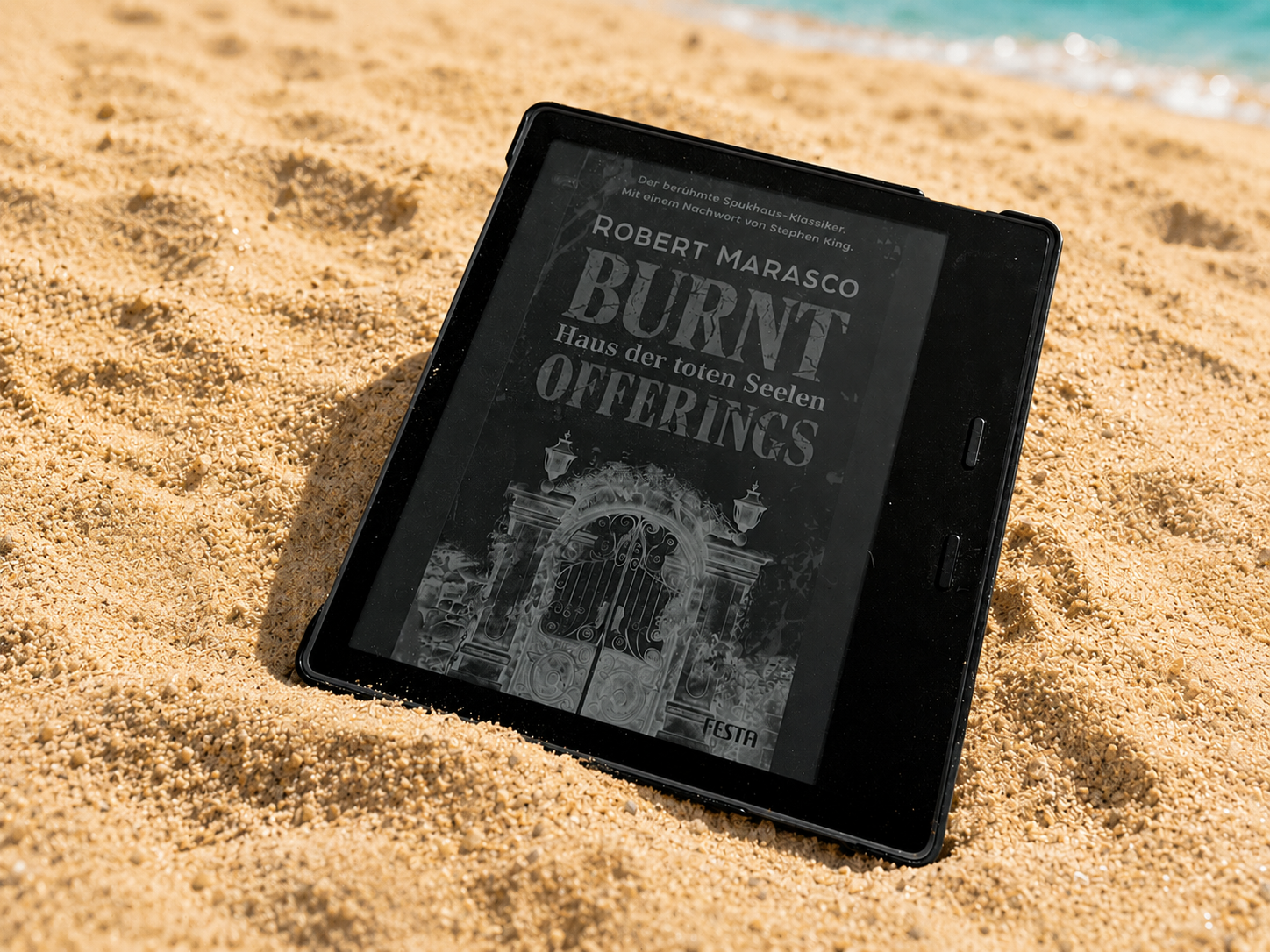 Ich zeige dir tolle Lesetipps für deine Strandferien. Auch Sommer-Horror ist dabei. 