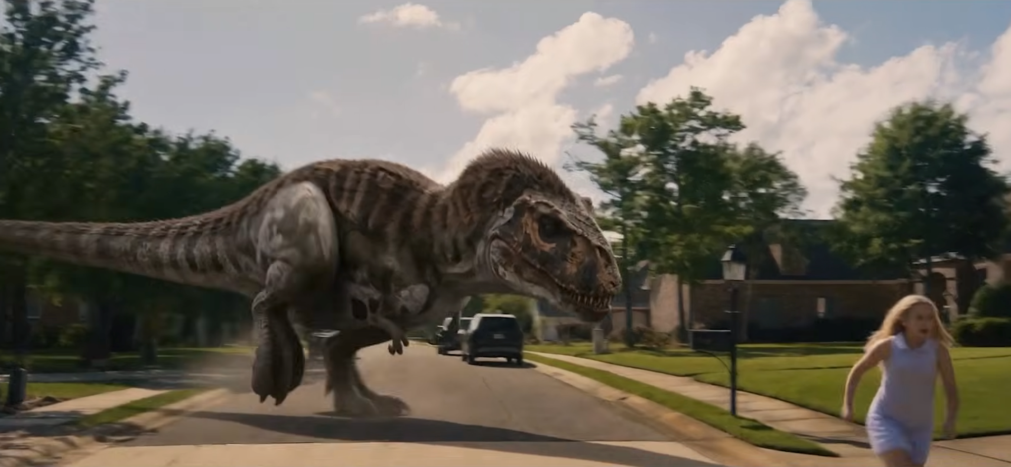 Nein, das ist nicht «The End of Oak Street». Das ist die Budget-Version «Jurassic Rampage».