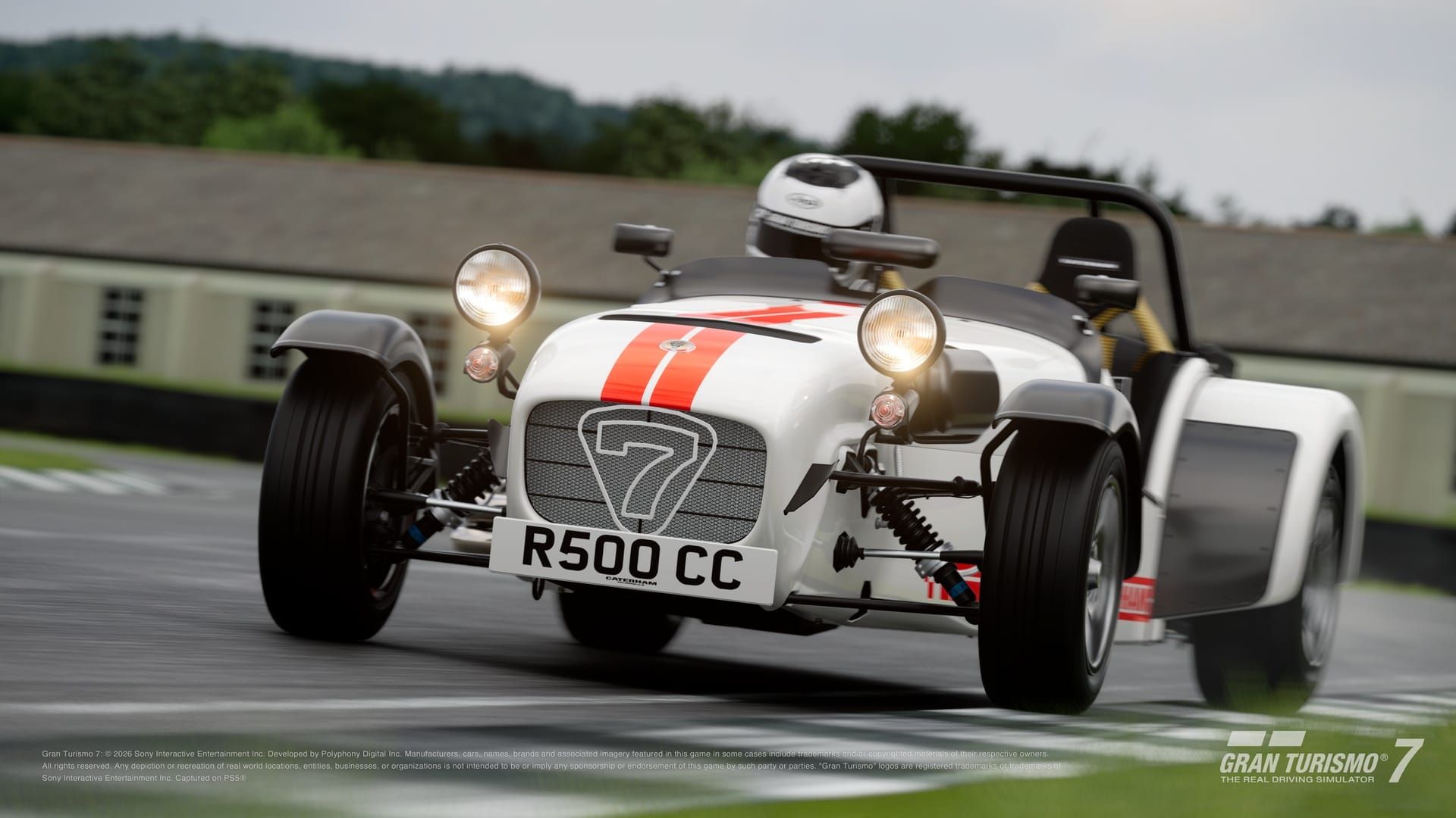 Polyphony Digital spendiert mit dem neusten Update vier weitere Autos. Darunter diesen Caterham Seven Superlight R500.