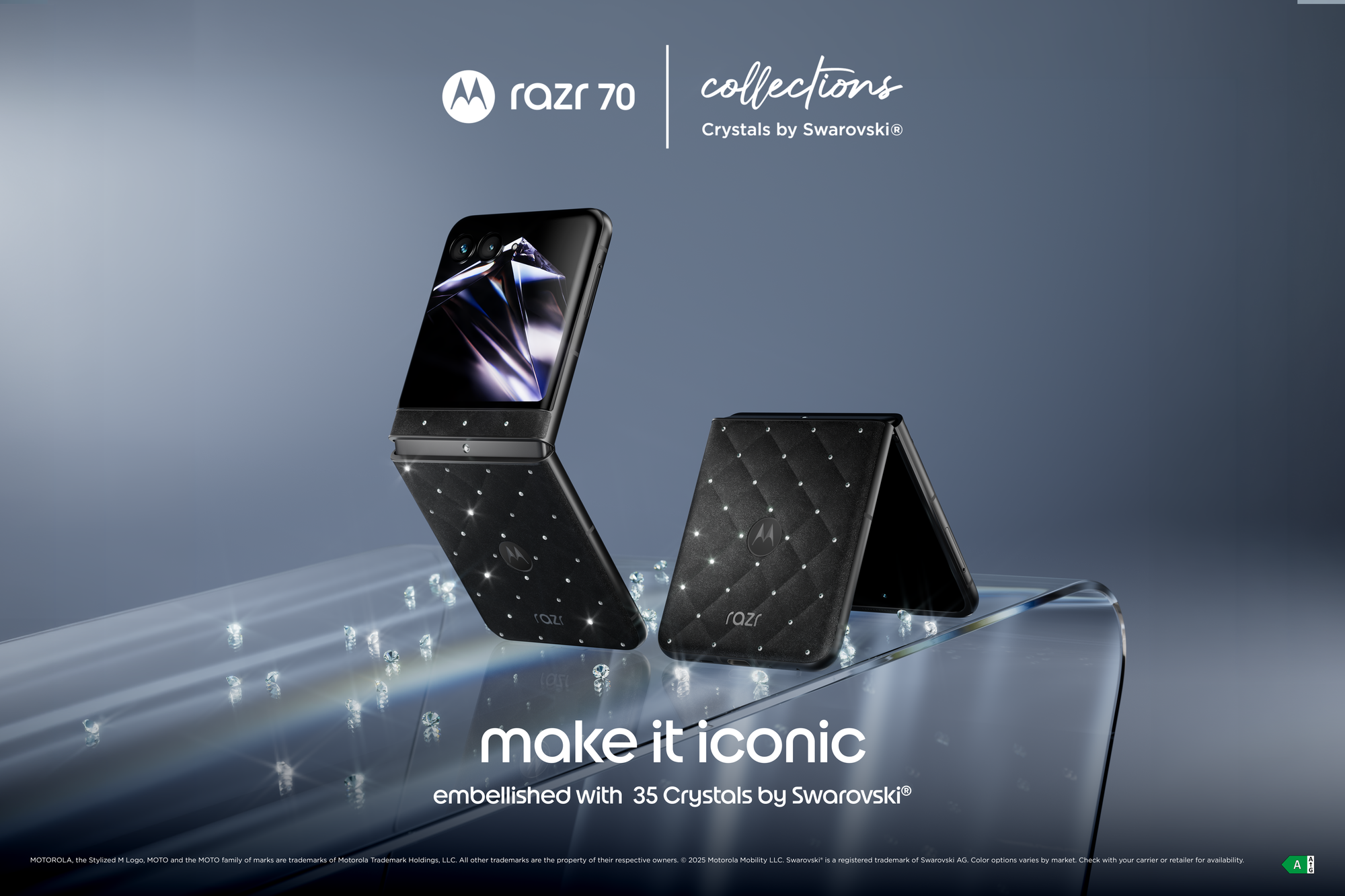 Motorola Razr 70 with Crystals: So viel Bling-Bling kostet 999 Franken