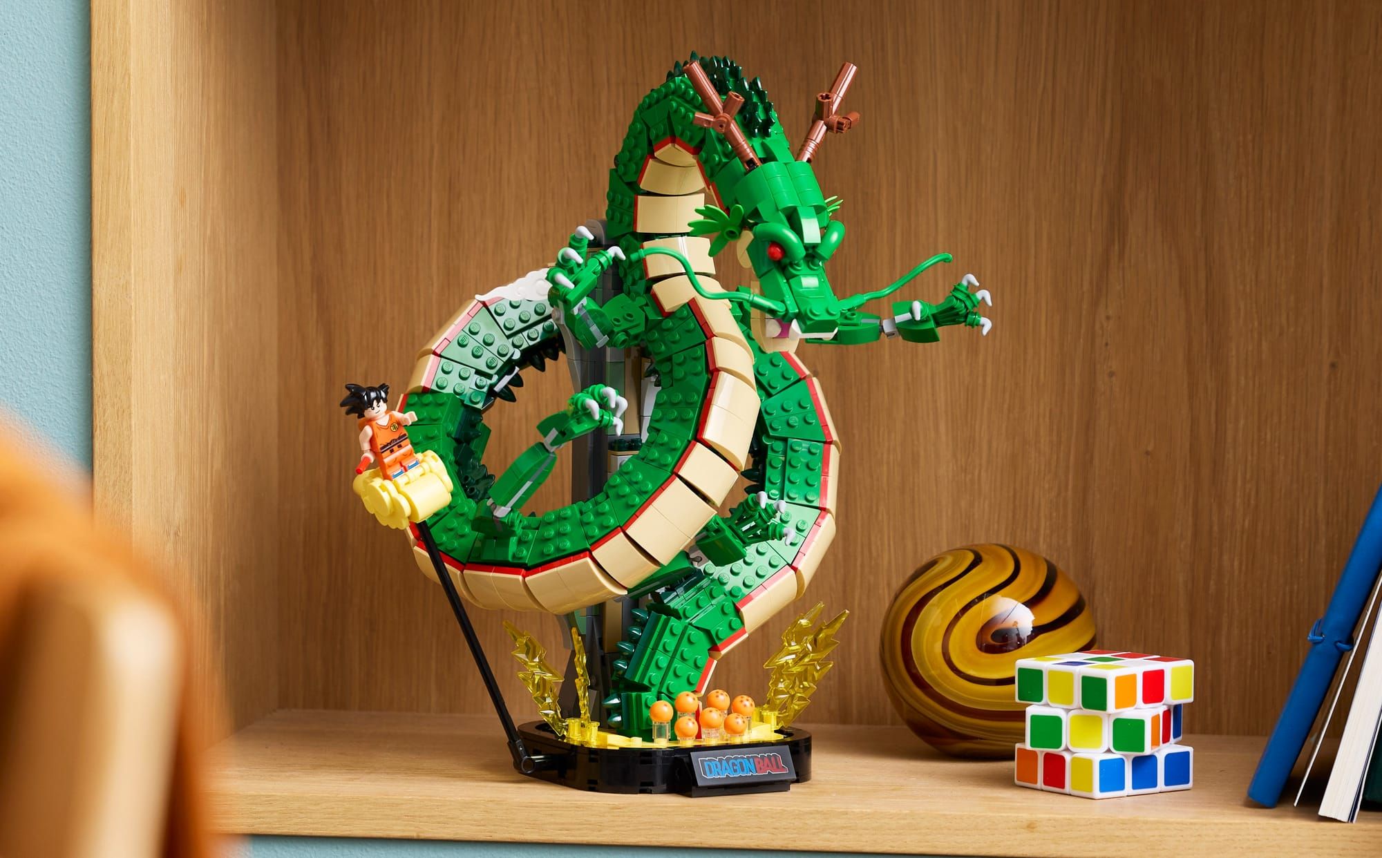 Das erste Dragon-Ball-Set von Lego zeigt einen jungen Son Goku und Drache Shenron.