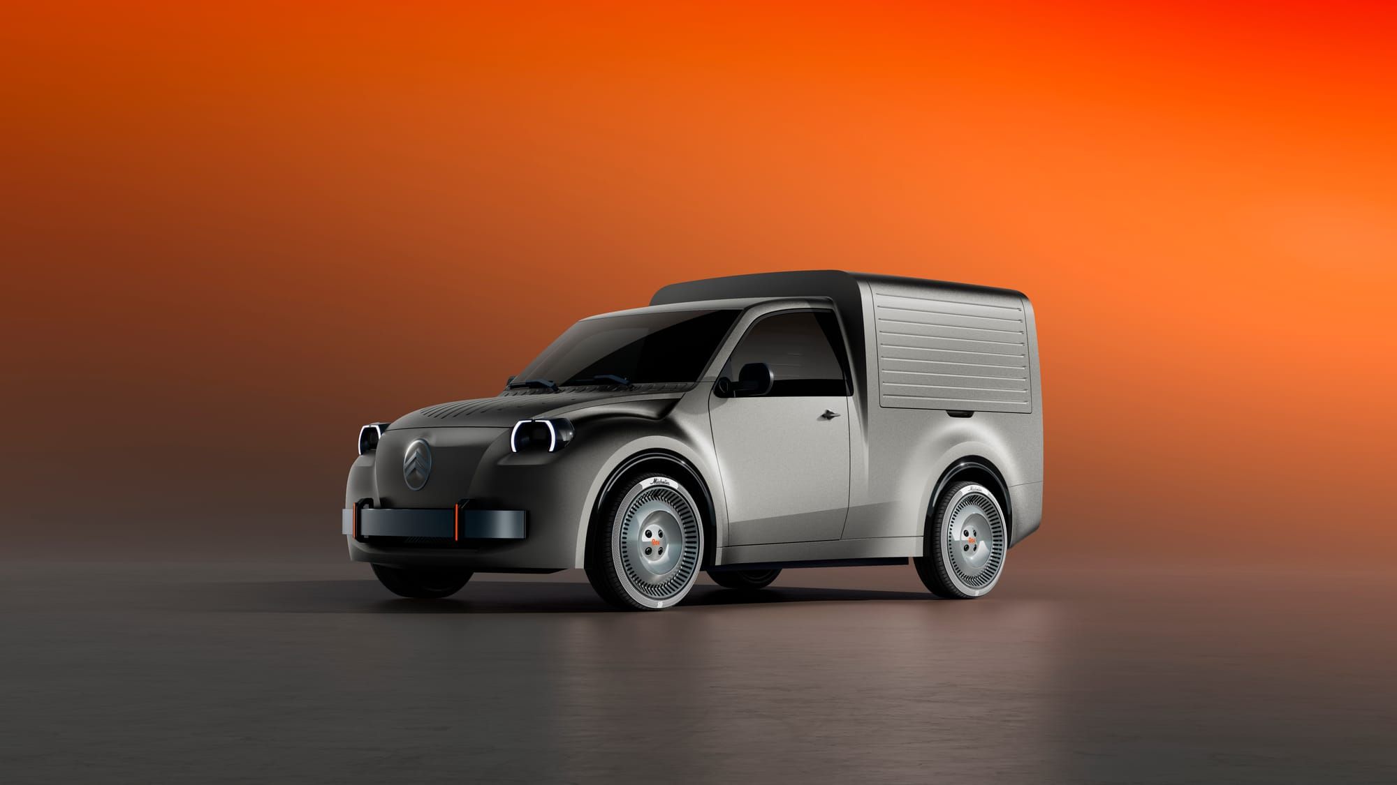 Ein weiteres Konzept: 2CV Fourgonnette von Citroën.