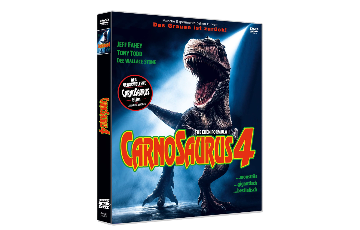 Deutsche Premiere: «The Eden Formula» erscheint als «Carnosaurus 4» auf DVD.