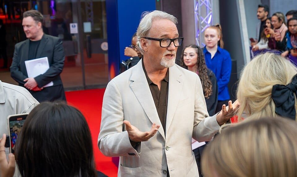 David Fincher an der Premiere des Netflix-Films «The Killer».