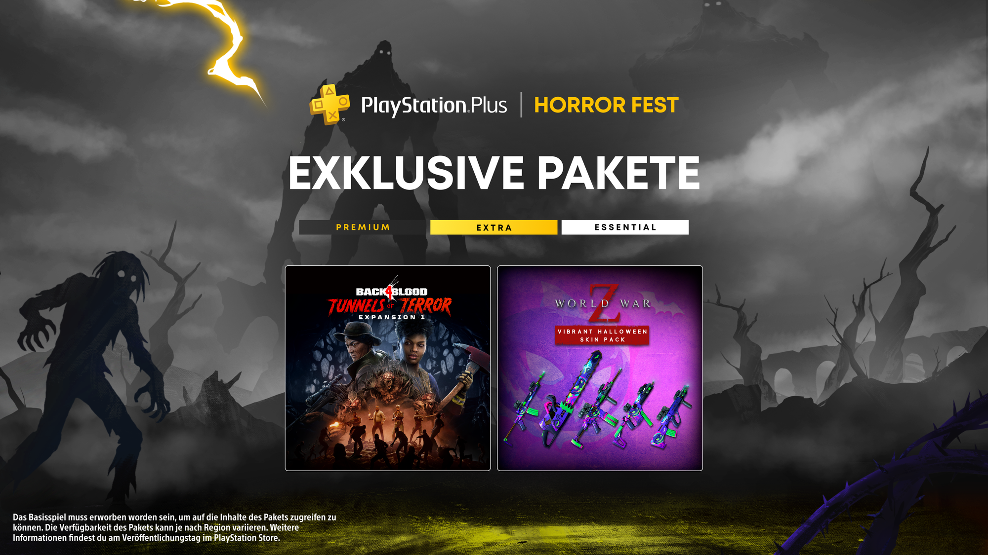 Beim Horror Fest von PlayStation gibt es vor allem ein paar Goodies und DLCs abzustauben.
