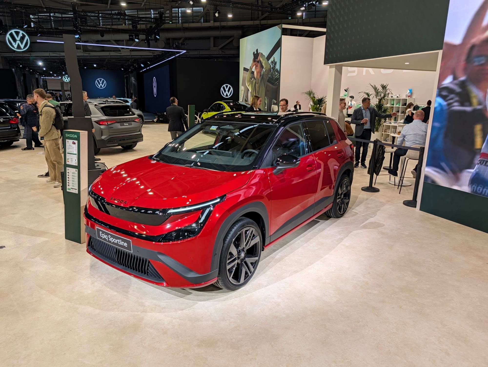 Der Skoda Epiq auf dem Pariser Autosalon 2026.