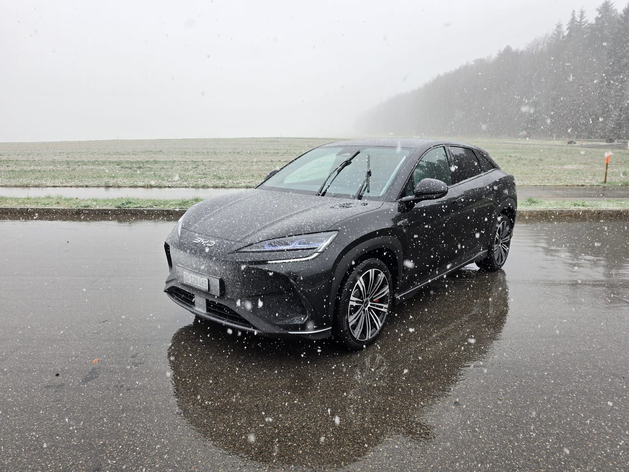 BYD Sealion 7 in Schwarz 