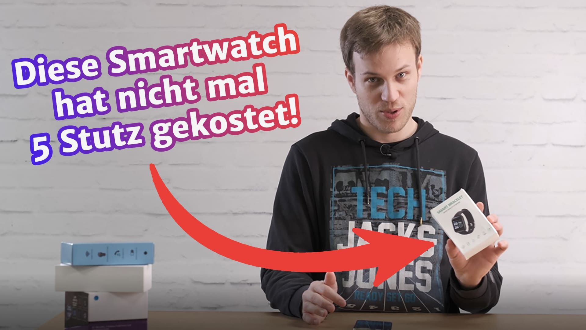 Chinaschrott im Test: Smartwacht für 4,54 Franken