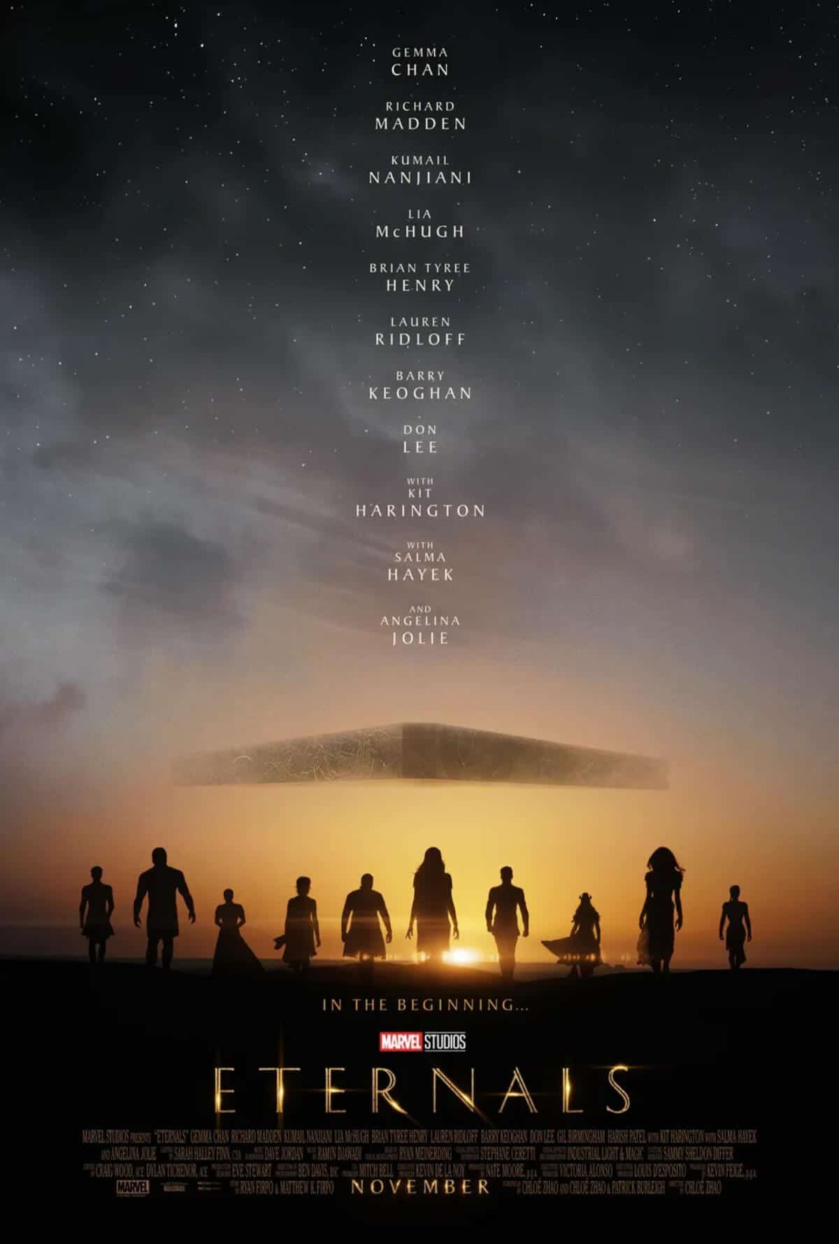 Eternals offizielles Poster