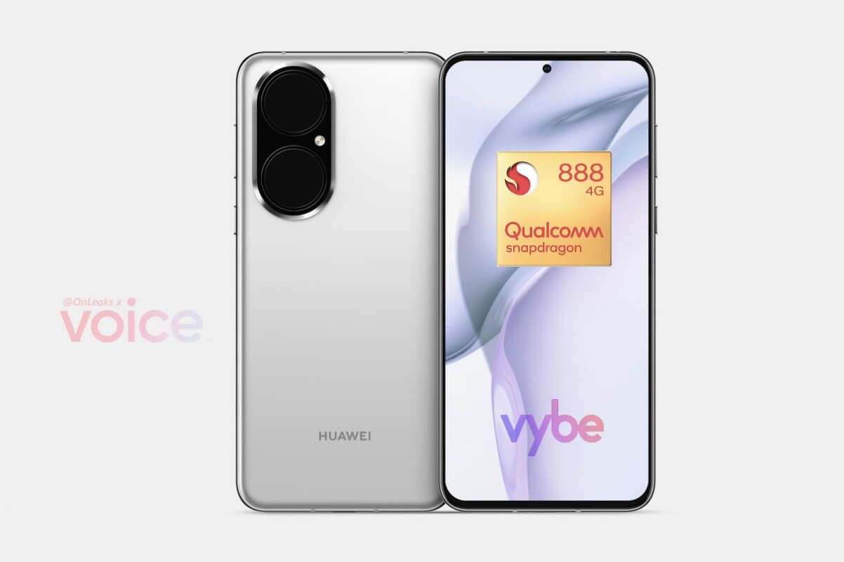 Huawei P50 Smartphone mit Qualcomm Snapdragon 888 4G