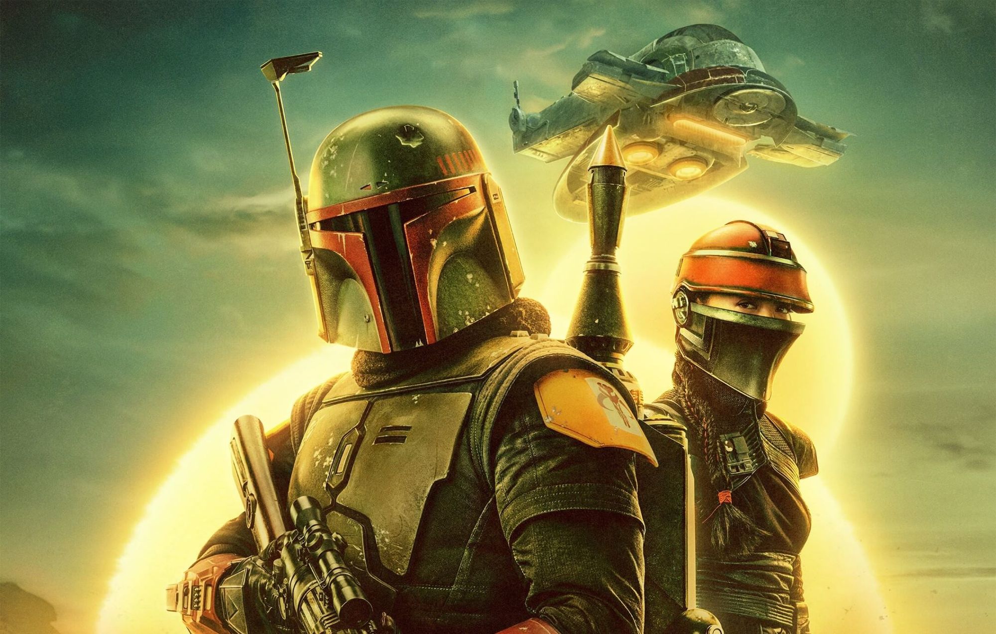 Das Buch von Boba Fett Star-Wars-Serie auf Disney+.