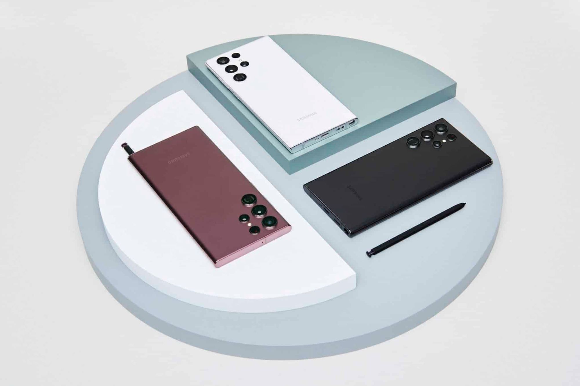 Samsung Galaxy S22 Ultra in allen Farben