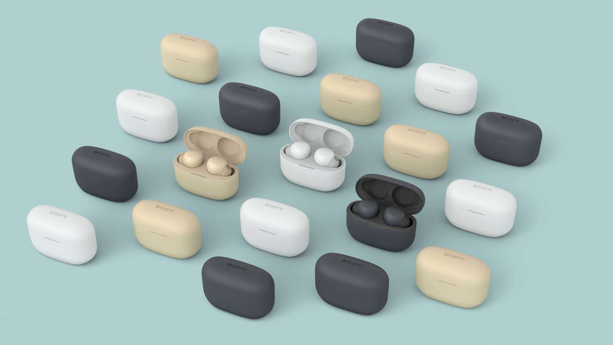 Die Sony LinkBuds S in verschiedenen Farben