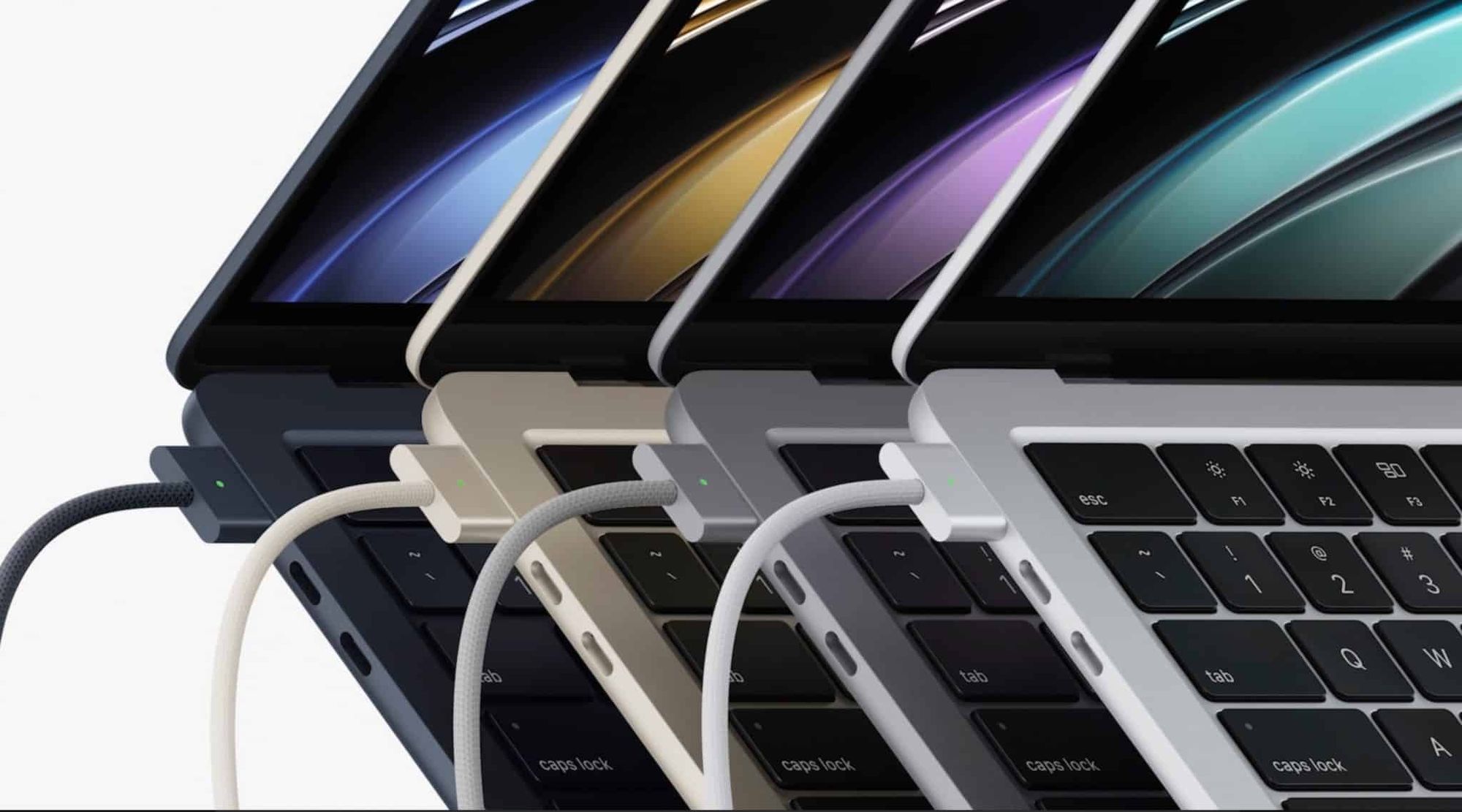 Apple stellt an der WWDC22 ein neues MacBook Air vor.