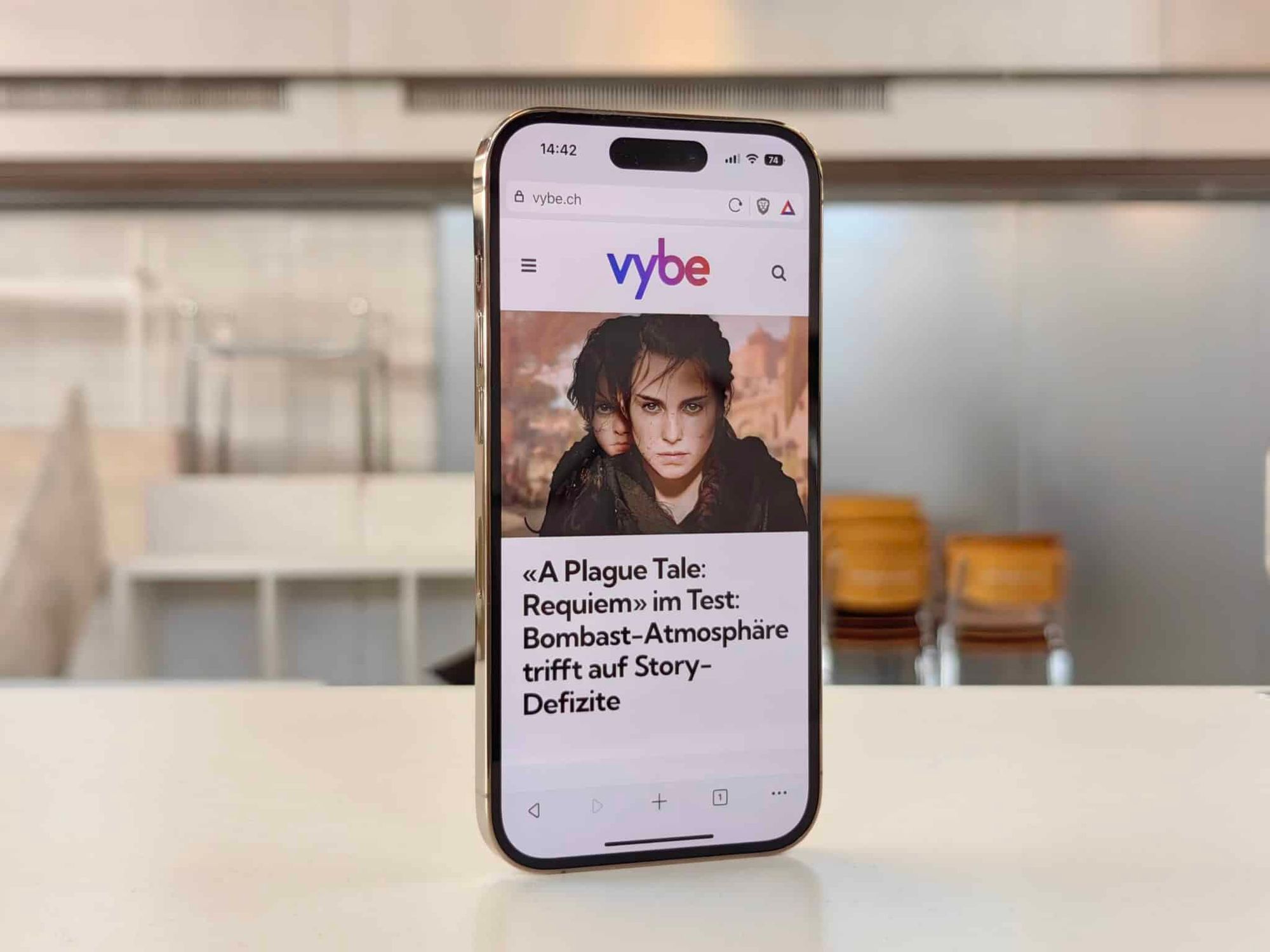 Apple iPhone 14 Pro Test: Display