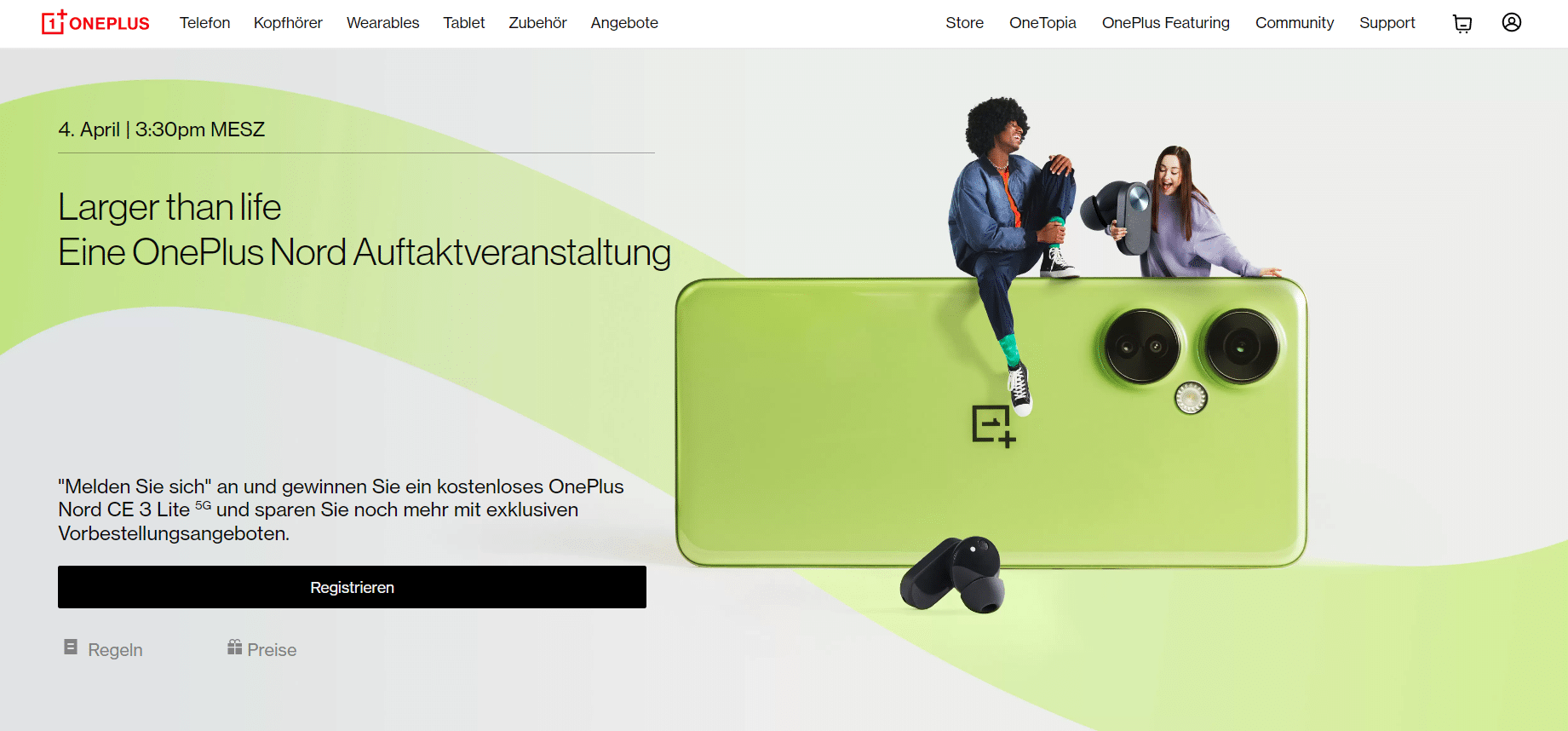 OnePlus Norde CE 3 Lite.