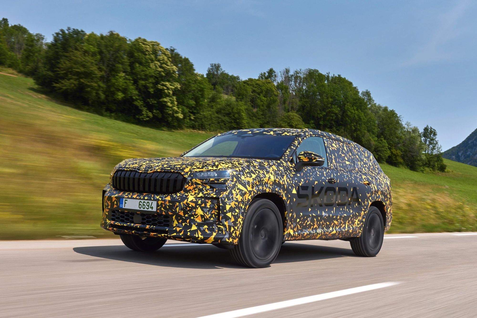 Der Skoda Kodiaq der zweiten Generation