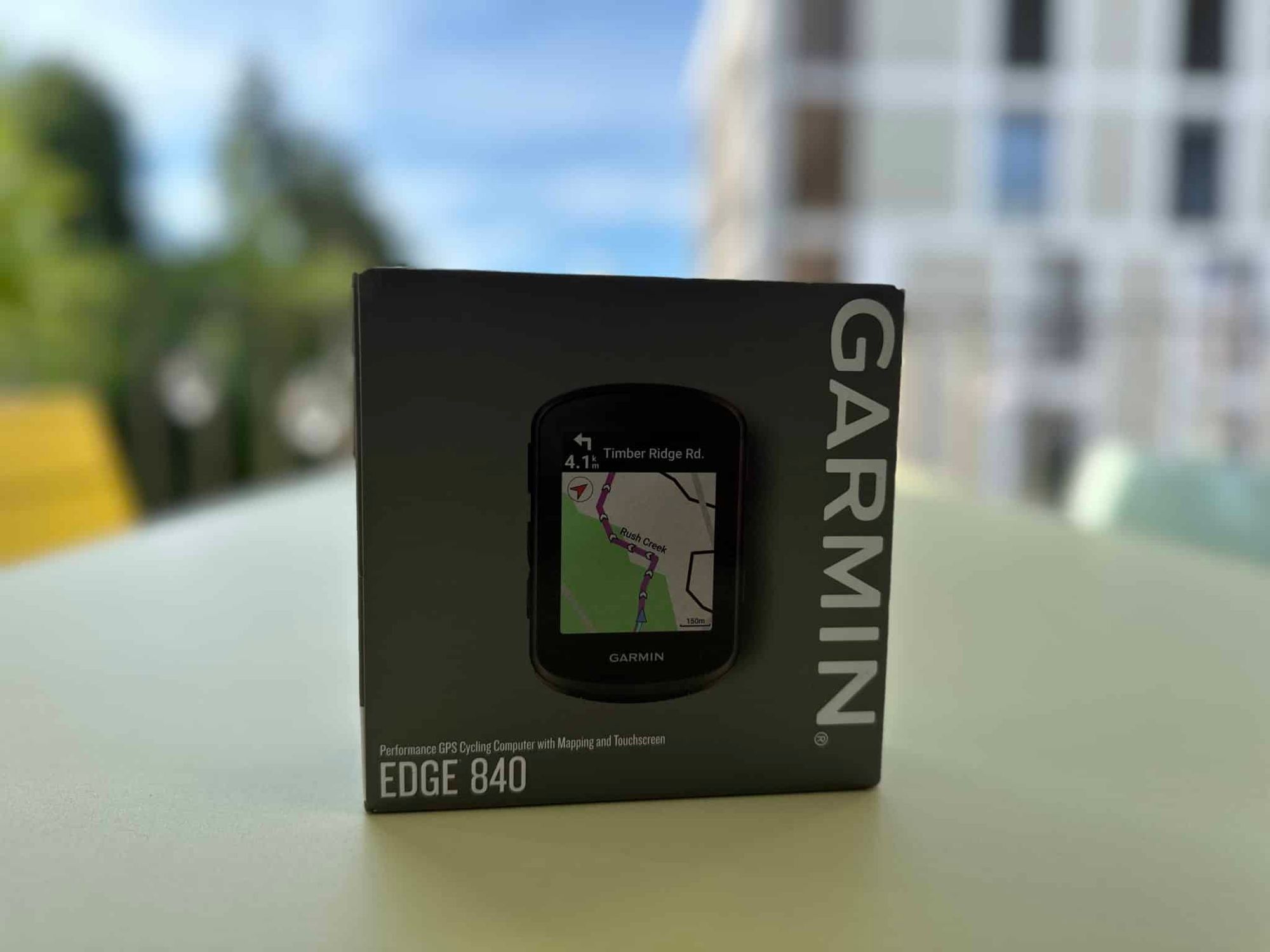 Der GPS-Fahrradcomputer Garmin Edge 840