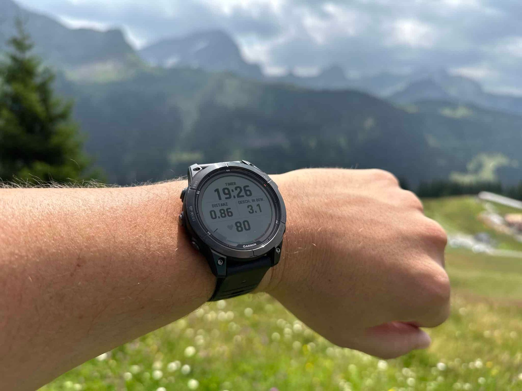 Wandern mit der Garmin Fenix 7 Pro