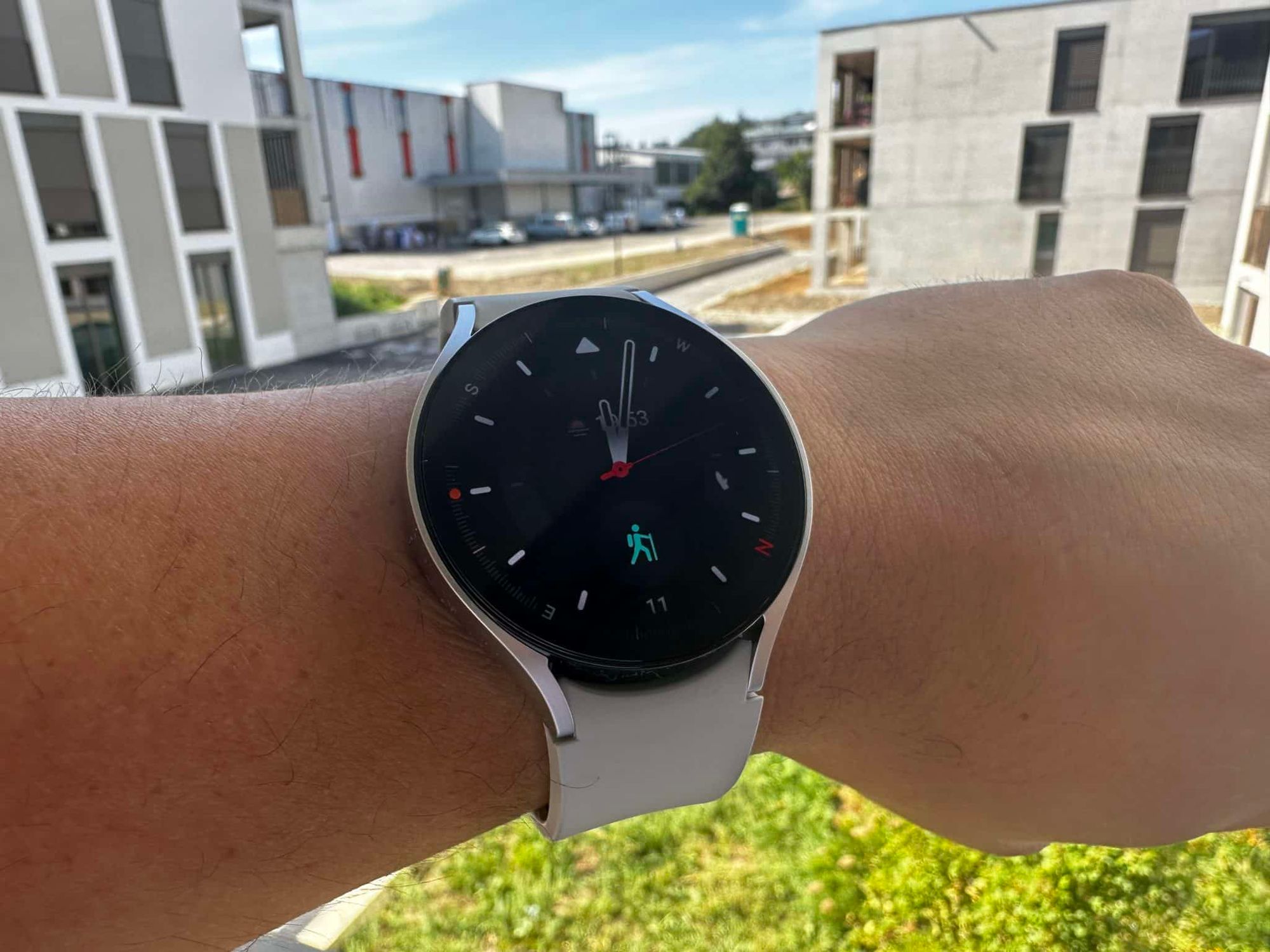 Die Samsung Galaxy Watch 6 mit Watchface