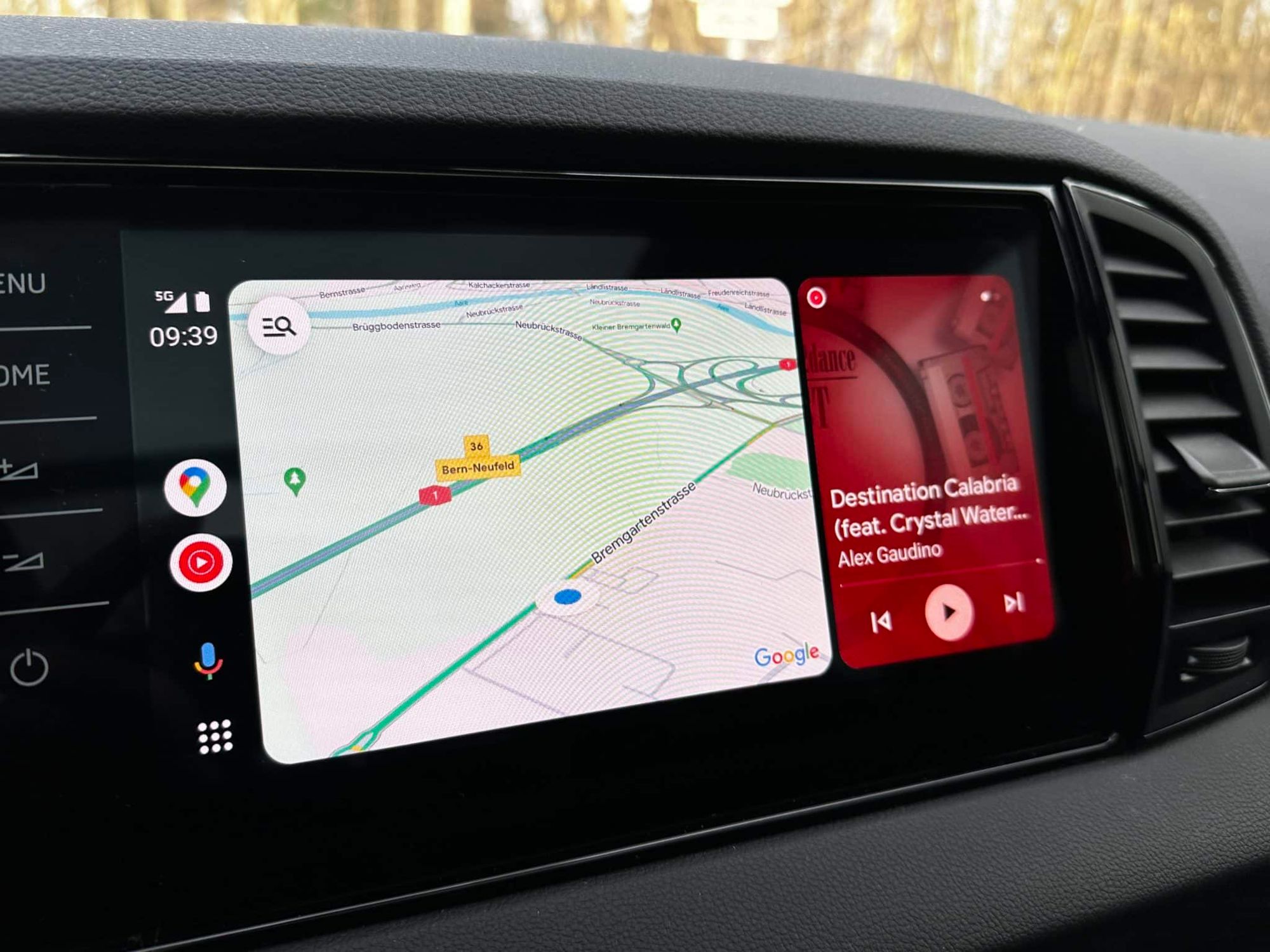 Android Auto Dashboard