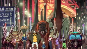 «Jurassic Shadows»: Neuer Anime lässt Ninjas gegen Dinos kämpfen