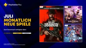 PS Plus im Juli: Call of Duty, Koop-Fantasy und ein Geheimtipp