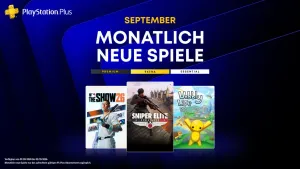PlayStation Plus im September: Diese vier Games sind dabei