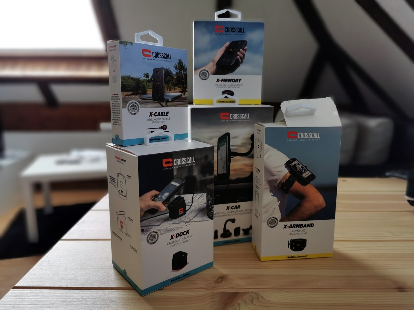 Outdoor-Smartphone Handy Crosscall Action X-3 Zubehör Test