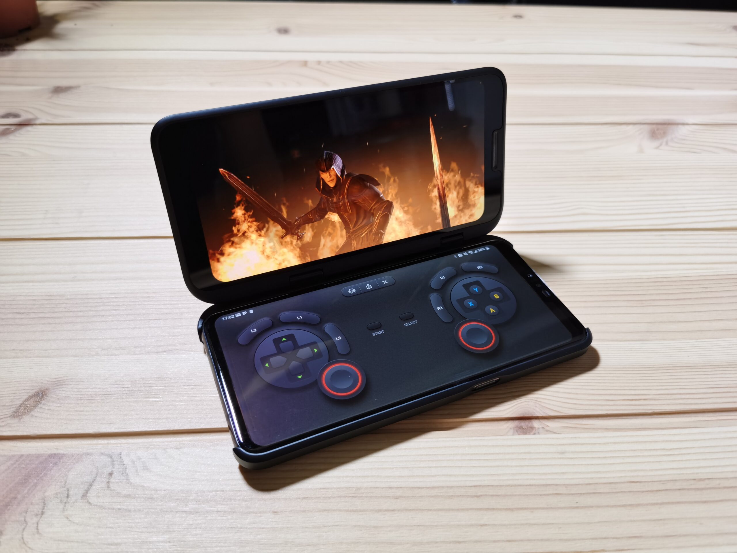 LG V50 ThinQ 5G Dual Screen Gamepad