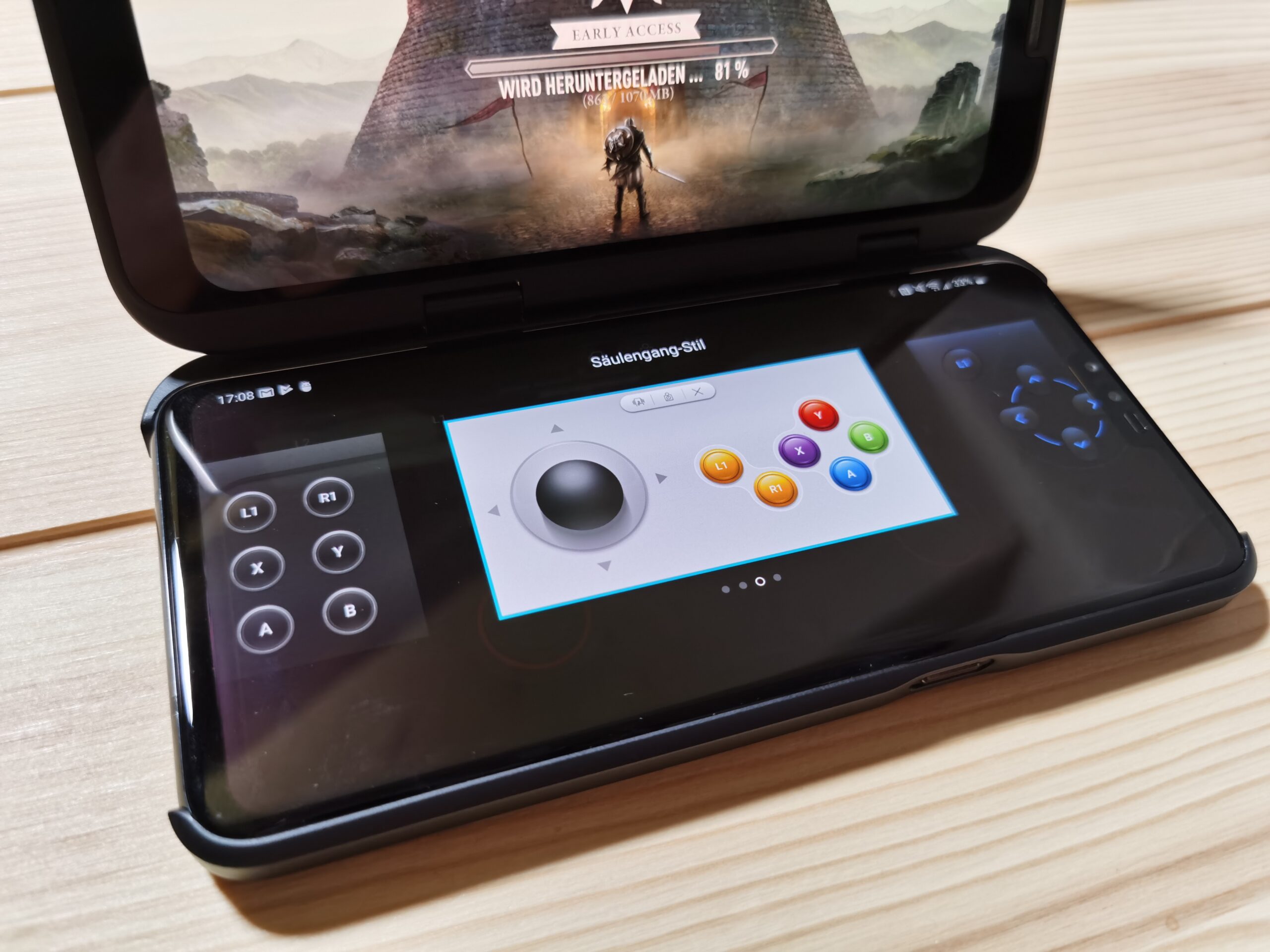 LG V50 ThinQ 5G Dual Screen Gamepad