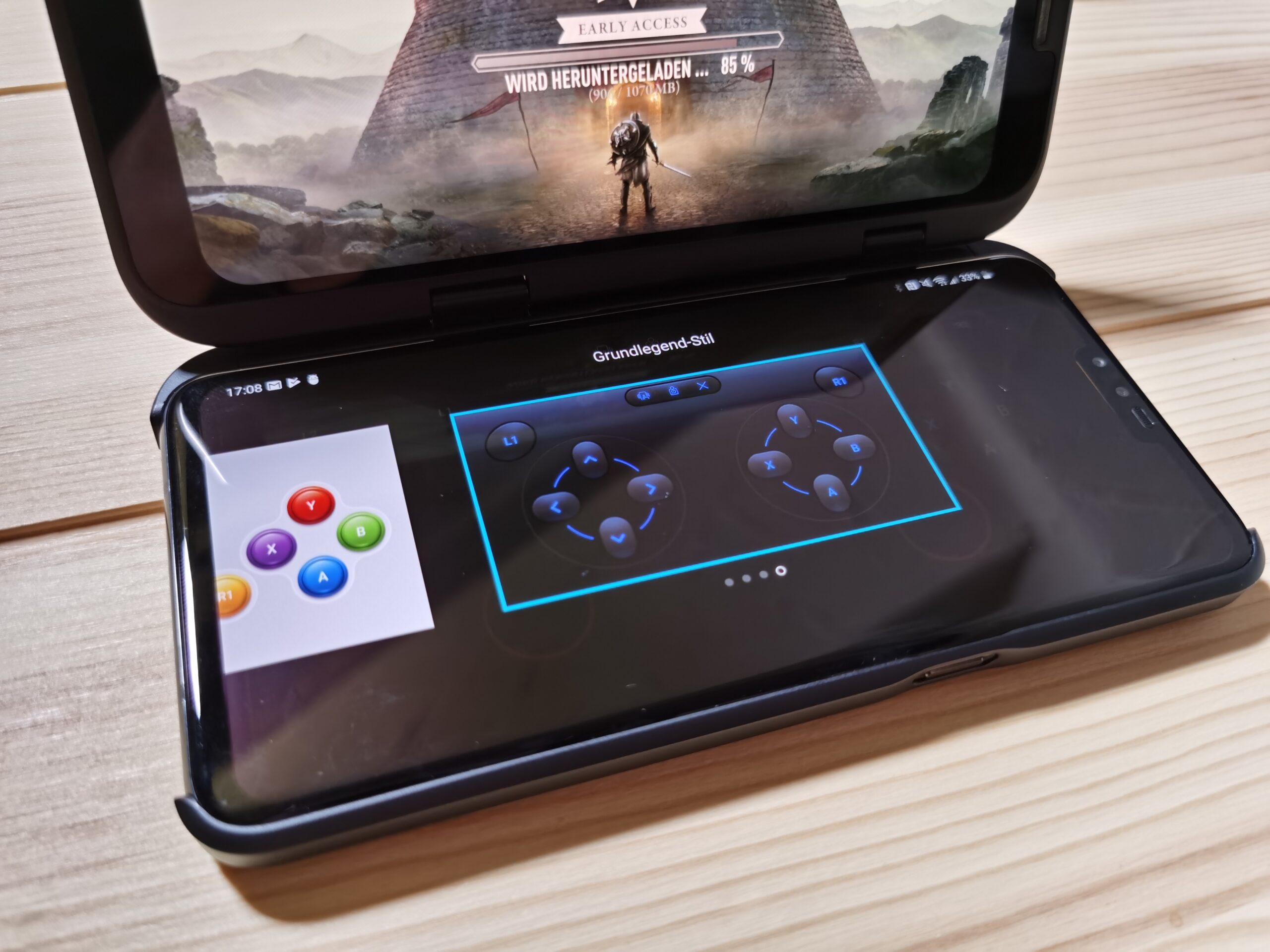 LG V50 ThinQ 5G Dual Screen Gamepad