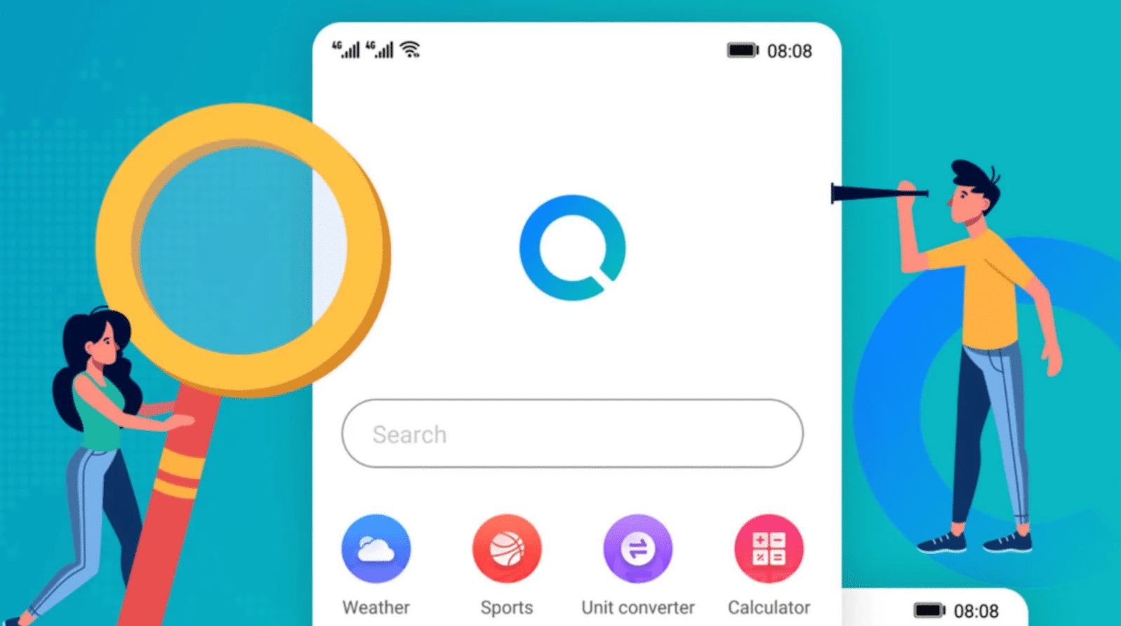 Petal Search von Huawei Logo