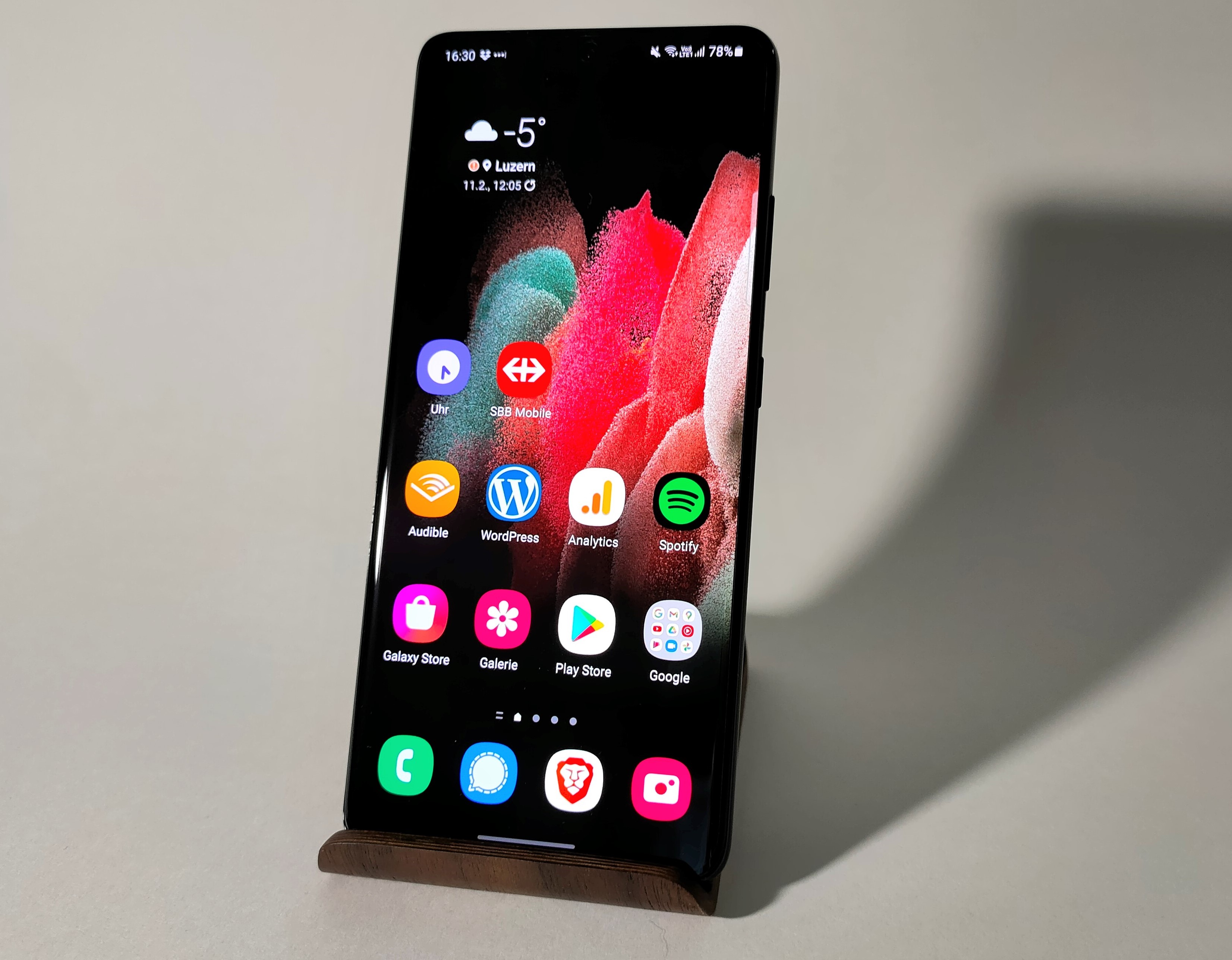 Samsung Galaxy S21 Ultra Test Display