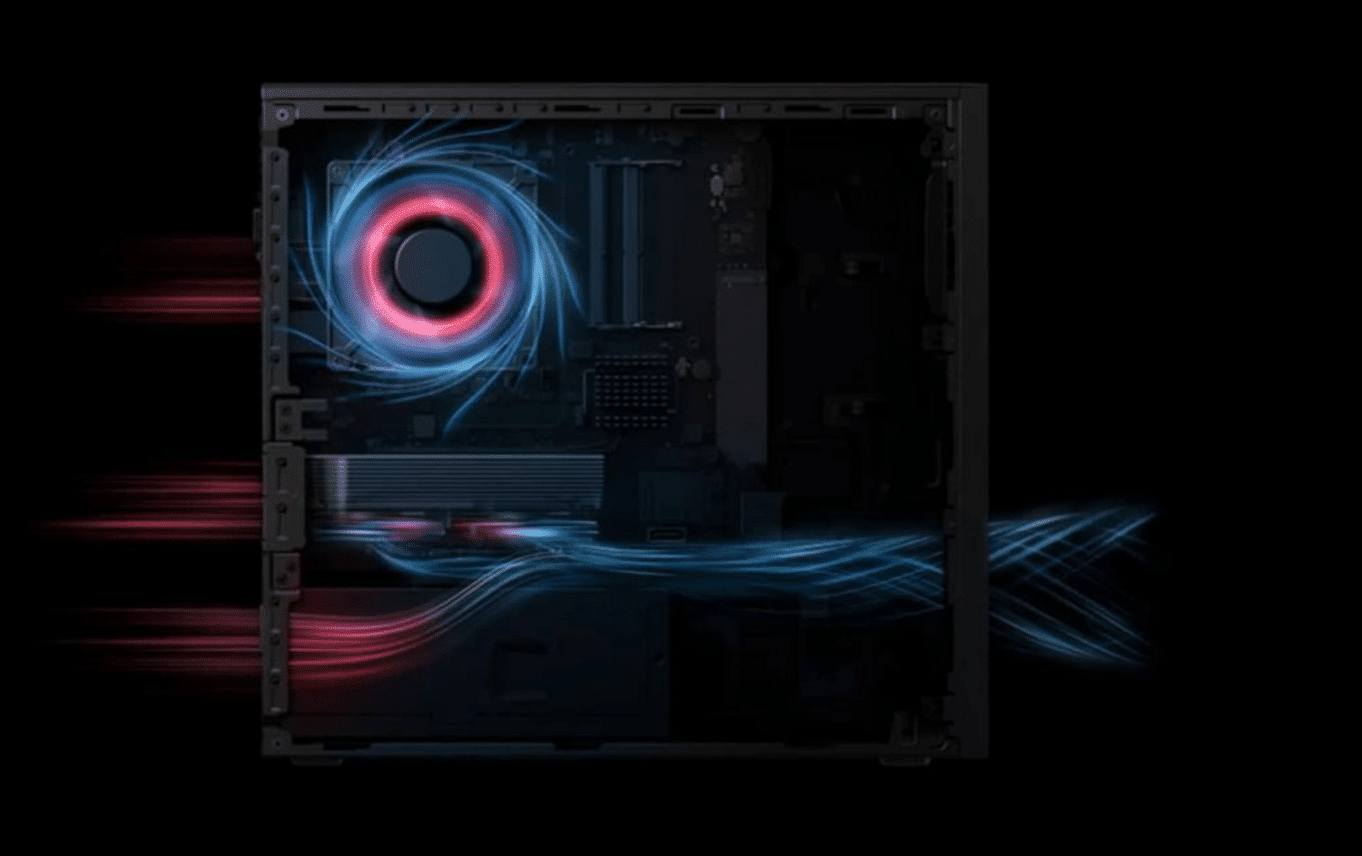 Die Kühlung der Huawei Mate Station S.