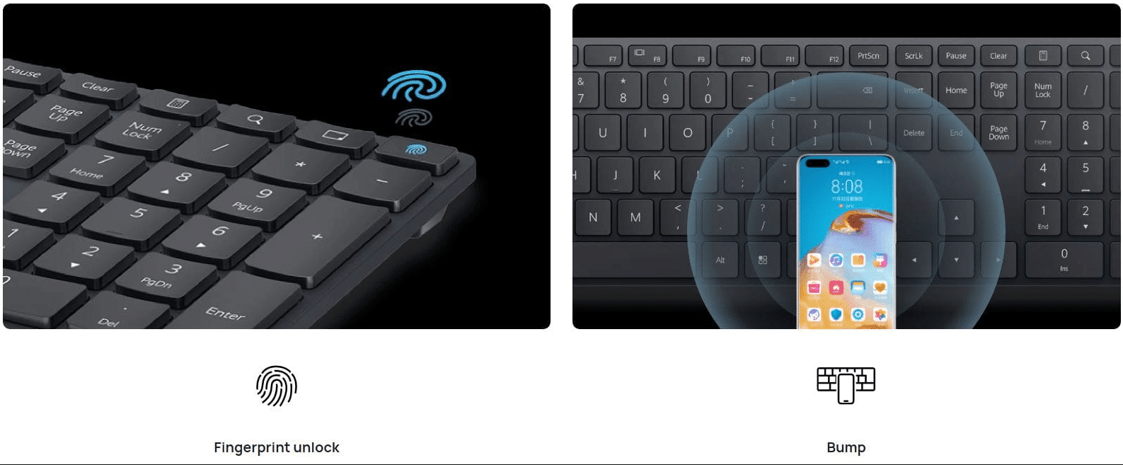 Huawei Tastatur und Huawei Share für die Mate Station S