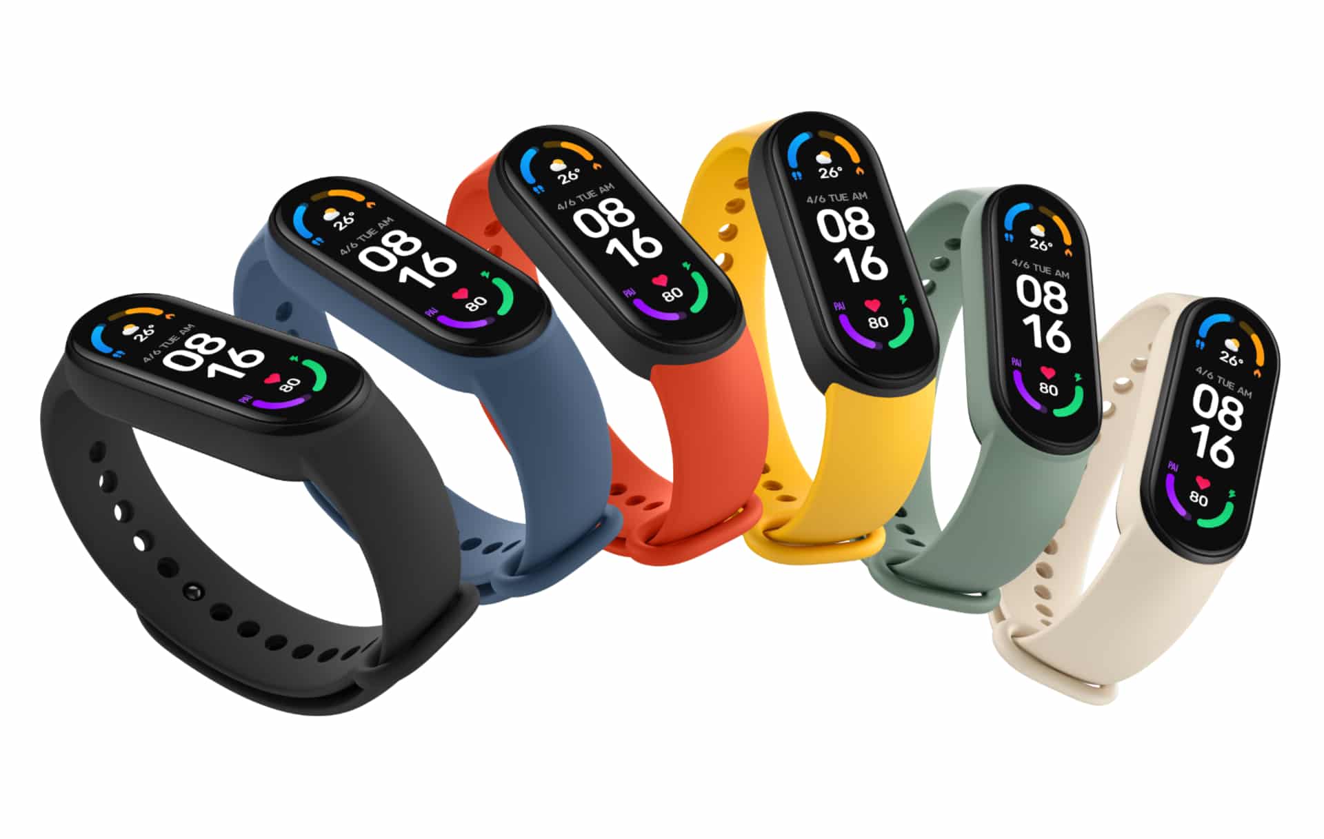 Xiaomi Smart Band 6 Farben