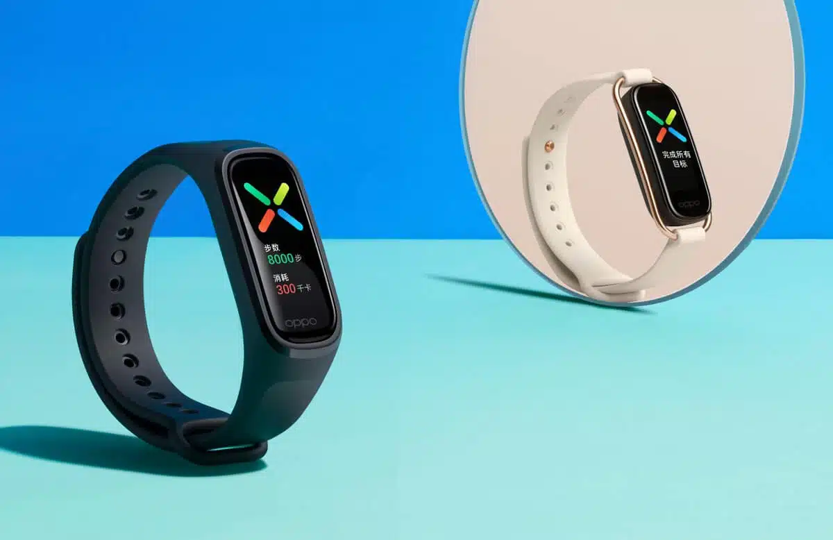 Das Oppo Band Sport in verschiedenen Farben