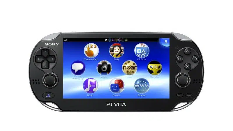 Die PlayStation Vita Handheld-Konsole