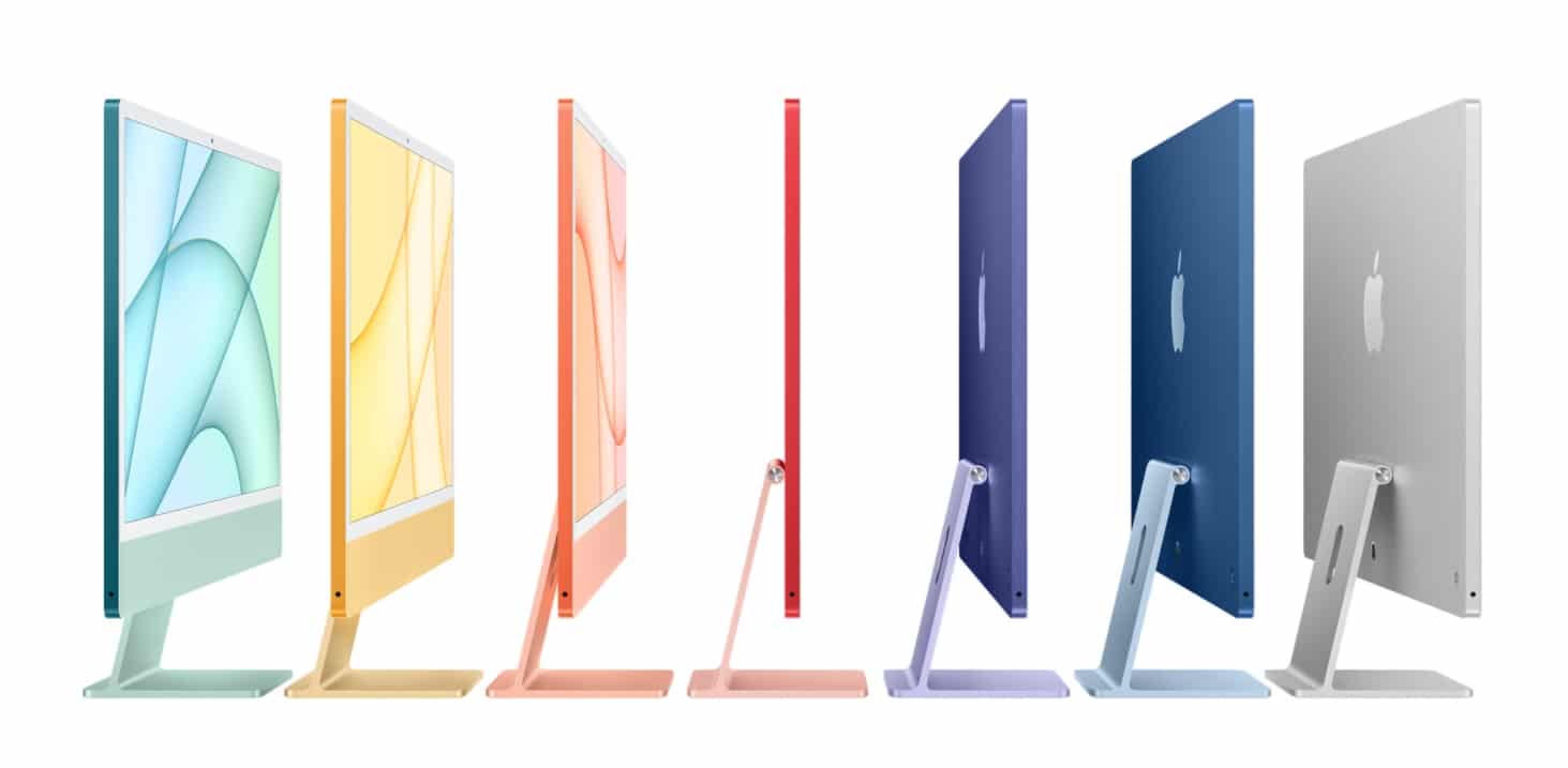 Apple hat neue iMacs in sieben Farben vorgestellt.