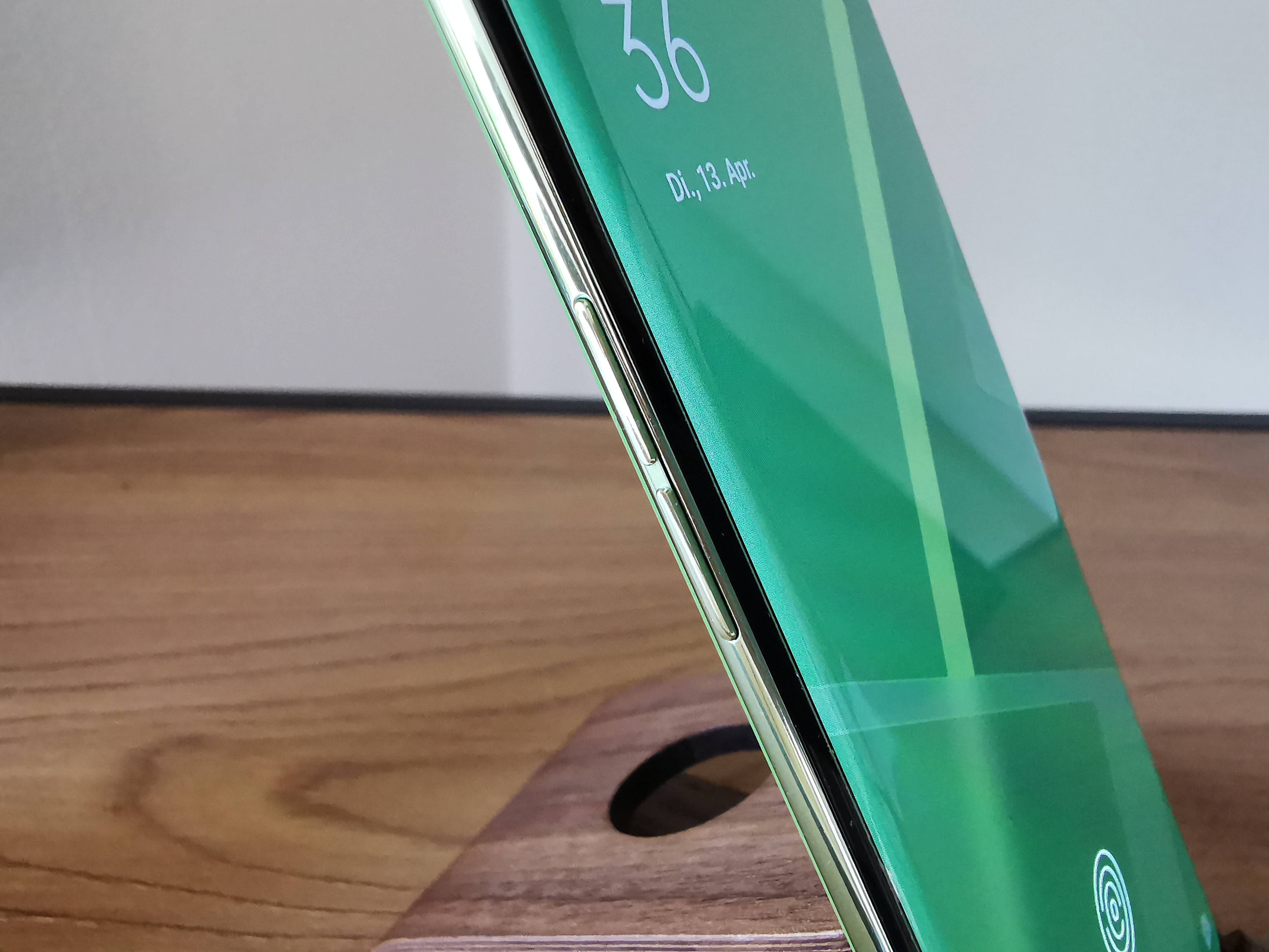 Oppo Reno 4 Pro Green Glitter Lautstärkewippe