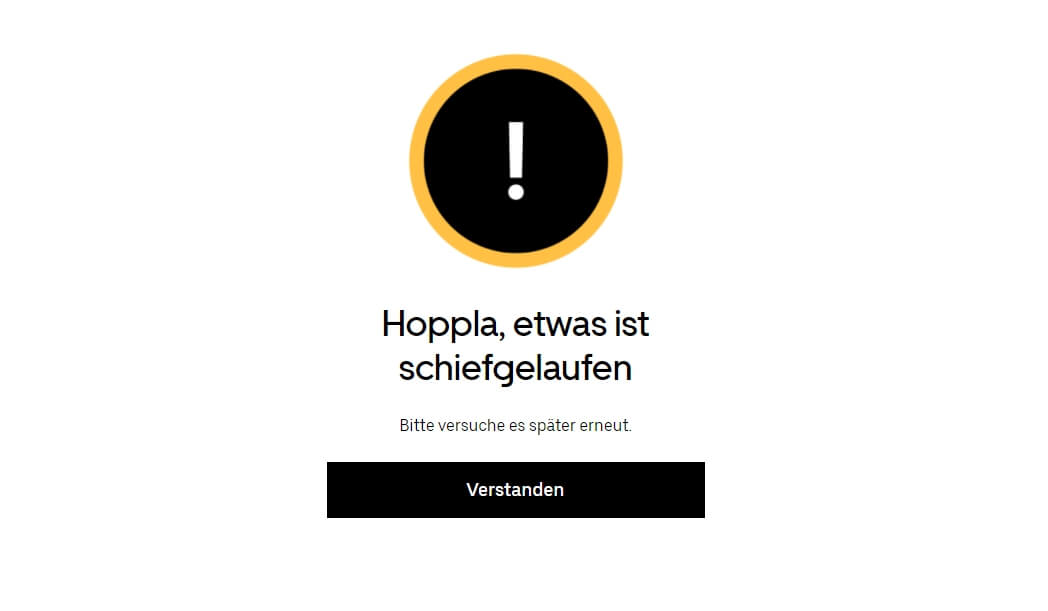 Uber Eats Pass Schweiz für Testphase anmelden