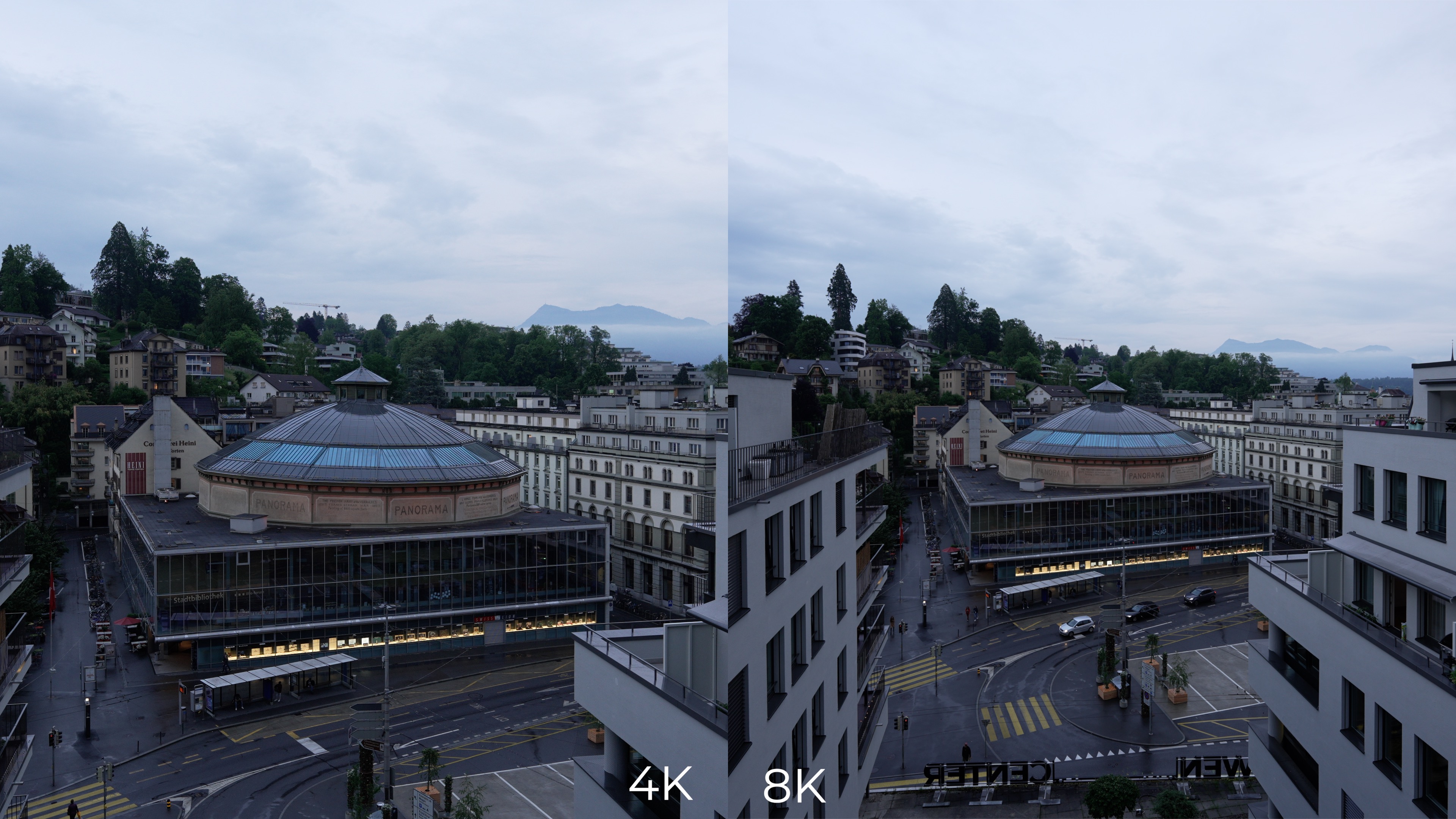 Sony Alpha 1: Vergleich von 4K und 8K.